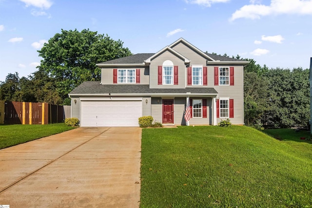 118 Moonshadow Ct, Duncan, SC 29334 - view of front of home featuring concrete driveway, a garage, and a shingled roof