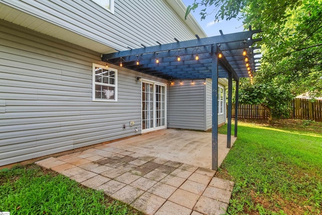 118 Moonshadow Ct, Duncan, SC 29334 - view of patio featuring a pergola