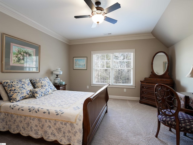 217 Andalusian Trl, Anderson, SC 29621 - bedroom featuring carpet, ornamental molding, and ceiling fan