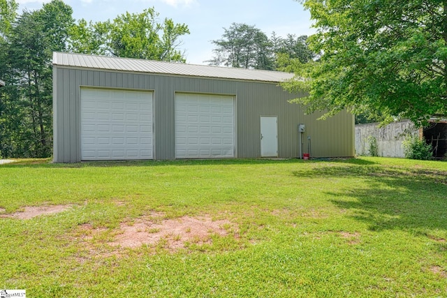 160 Bill Roberson Rd, Enoree, SC 29335 - view of detached garage