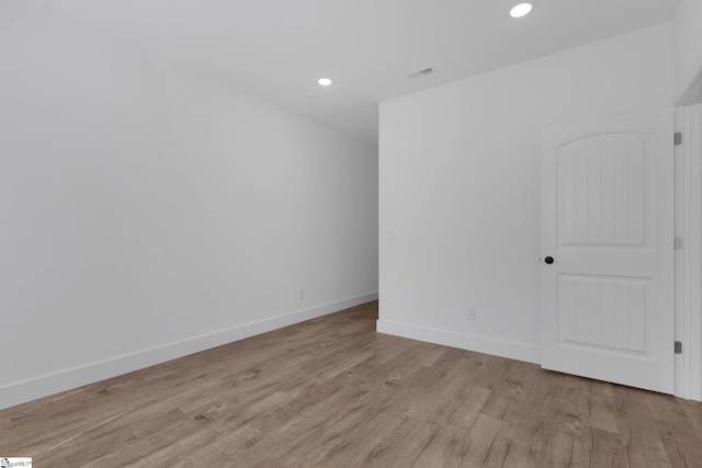 317 R C Thompson Rd, Chesnee, SC 29323 - unfurnished room featuring recessed lighting and wood finished floors