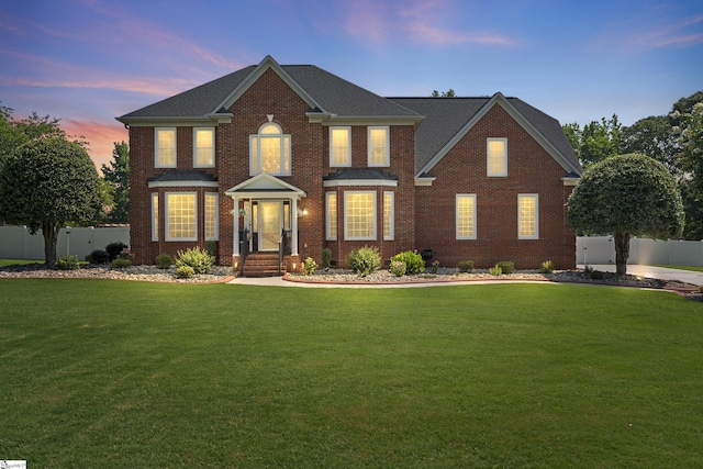 509 Wentworth Farm Cir, Boiling Springs, SC 29316 - georgian-style home with brick siding