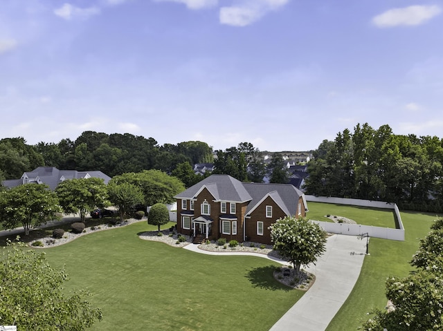 509 Wentworth Farm Cir, Boiling Springs, SC 29316 - view from above of property featuring a tree filled landscape