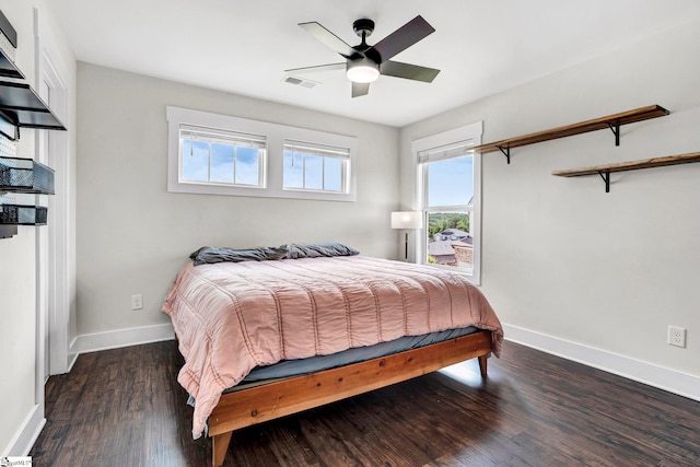 214 Terrapin Cross Way, Simpsonville, SC 29680 - bedroom with wood finished floors and ceiling fan