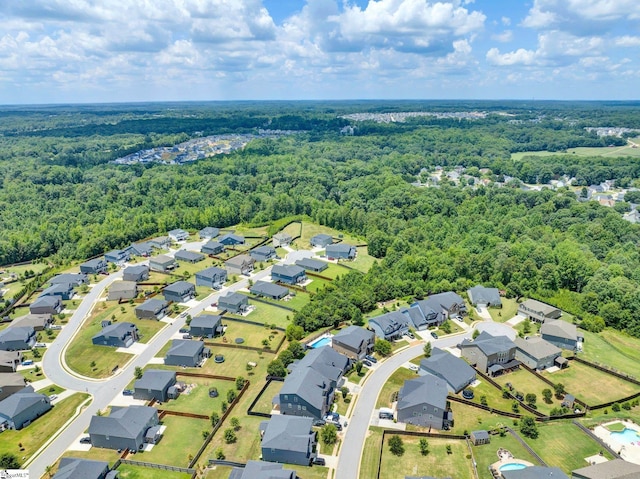 214 Terrapin Cross Way, Simpsonville, SC 29680 - aerial view of residential area with a forest