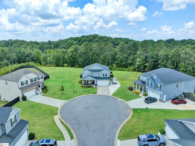214 Terrapin Cross Way, Simpsonville, SC 29680 - bird's eye view of a heavily wooded area