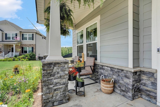 214 Terrapin Cross Way, Simpsonville, SC 29680 - view of covered porch