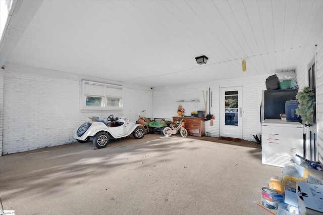 301 Ridgecrest Dr, Easley, SC 29640 - garage featuring fridge