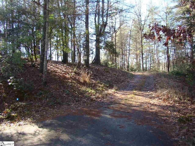 view of road