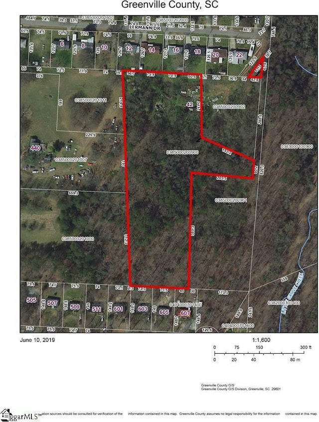 42 Lermann Drive, Greenville SC, 29605 land for sale