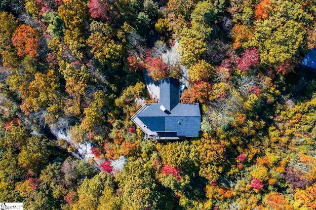 view of aerial view