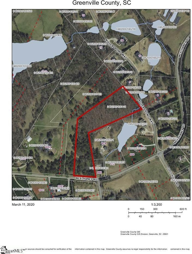 00 Mcelhaney Road, Travelers Rest SC, 29690 land for sale