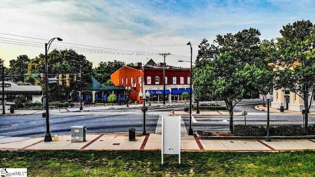 exterior space featuring basketball court