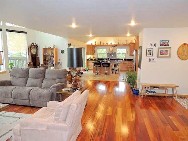 35025 Mourning Dove Ln N, Davenport, WA 99122 - living area with light wood-style flooring
