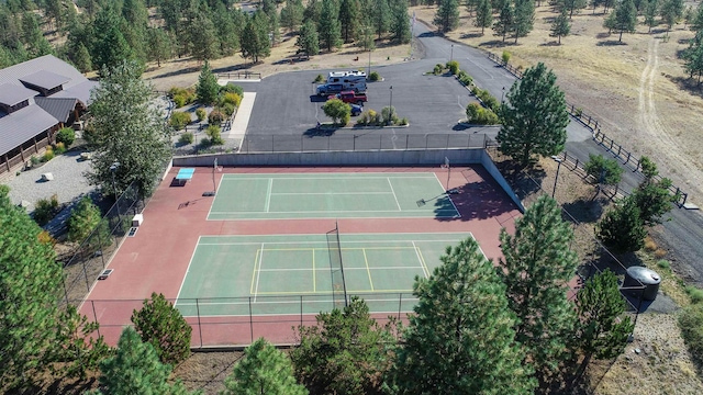 35025 Mourning Dove Ln N, Davenport, WA 99122 - view of tennis court
