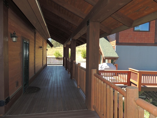 view of deck