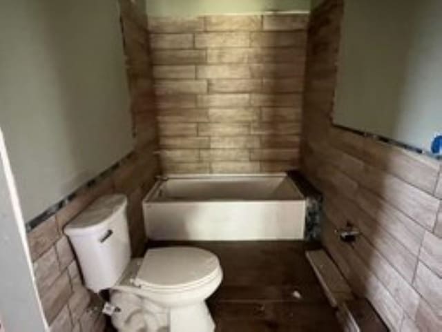 bathroom with toilet