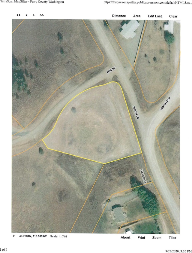 NNA Teal Dr Lot 25, Republic WA, 99166 land for sale