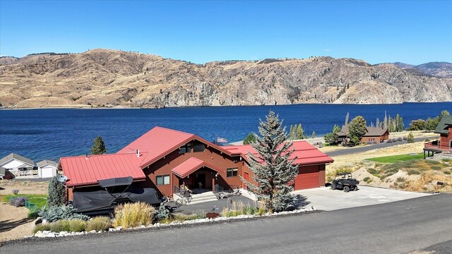 16547 E Whitelaw Rd, Wilbur, WA 99185 - view of water feature featuring a mountain view