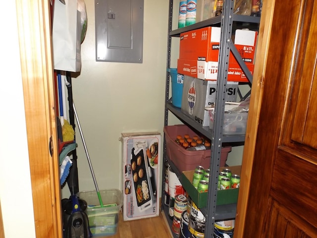 storage with electric panel