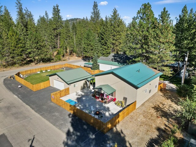 drone / aerial view
