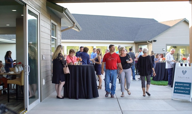 exterior space featuring a patio
