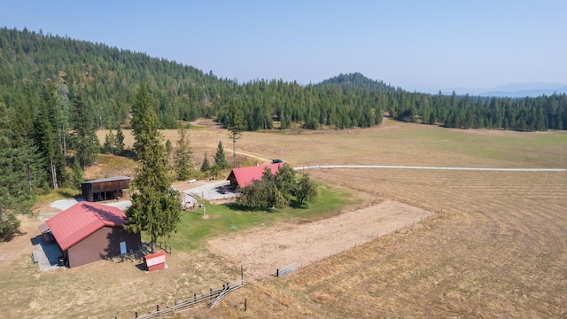 1114 Stohr Rd, Newport, WA 99156 - drone / aerial view featuring a rural view and a view of trees