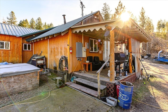 view of rear view of house