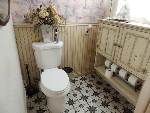 bathroom with toilet