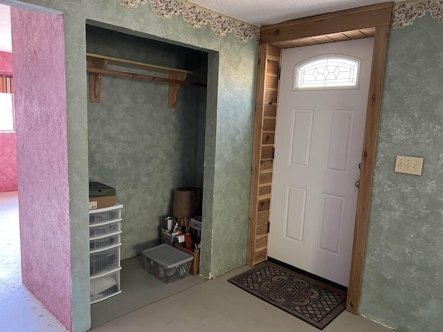 view of entrance foyer