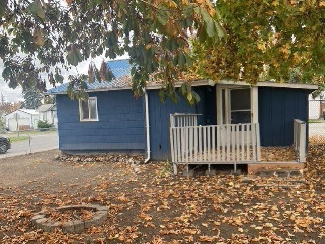 view of rear view of property