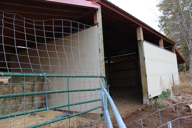 view of stable