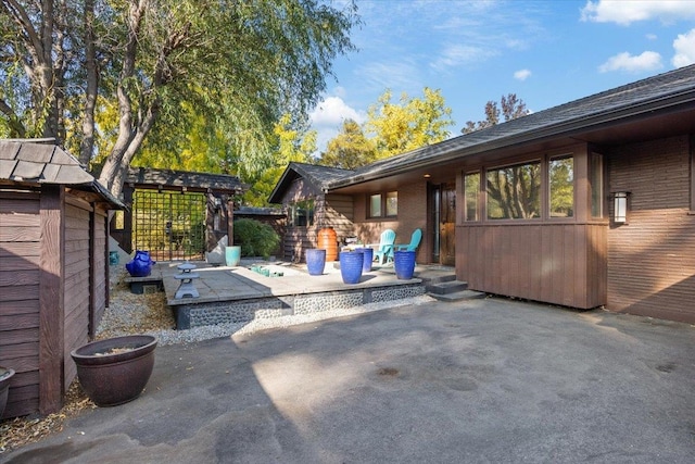 view of patio / terrace