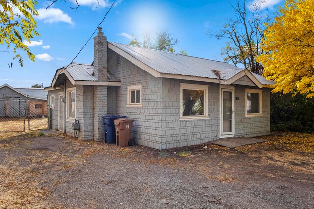 view of rear view of house