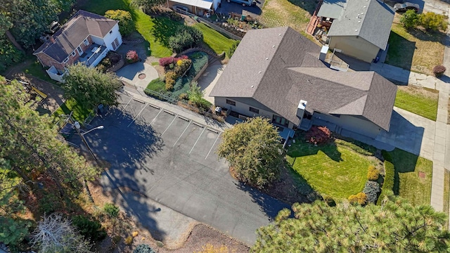 3224 E 28th Ave, Spokane, WA 99223 - drone / aerial view with a residential view