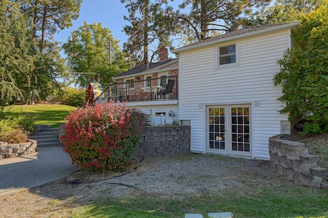 view of back of house