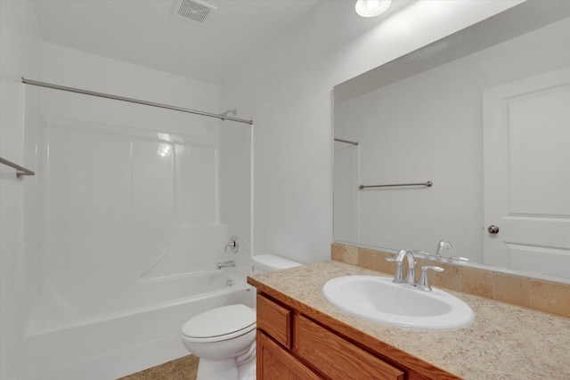 1005 S Oswald St, Spokane, WA 99224 - full bath with vanity, toilet, and shower / bathtub combination
