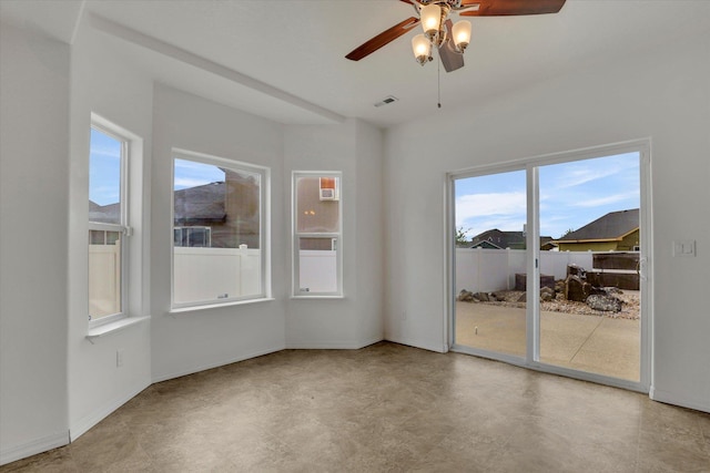 1005 S Oswald St, Spokane, WA 99224 - spare room with a ceiling fan