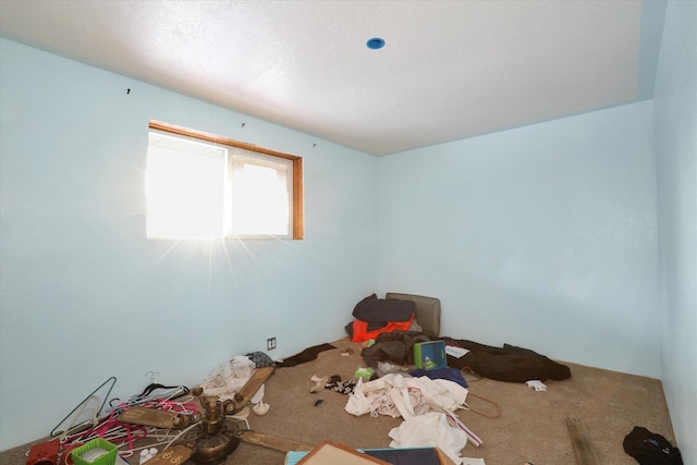 unfurnished bedroom featuring carpet flooring