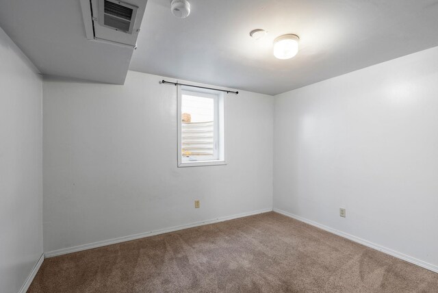 empty room featuring light hardwood / wood-style floors