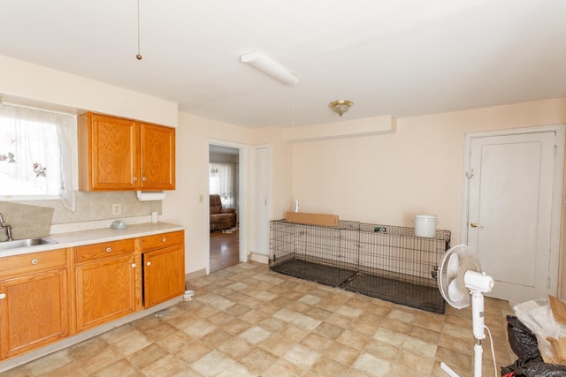 kitchen featuring sink