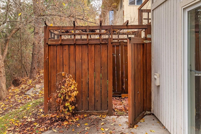 view of gate