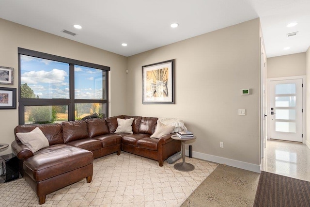 view of living room