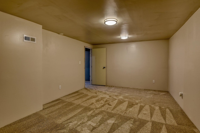 empty room with carpet floors