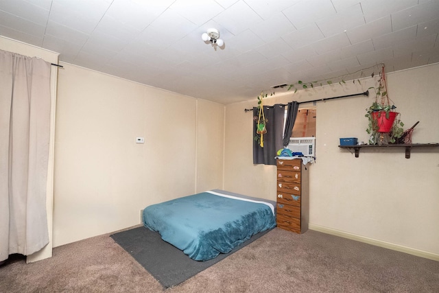 bedroom with carpet flooring