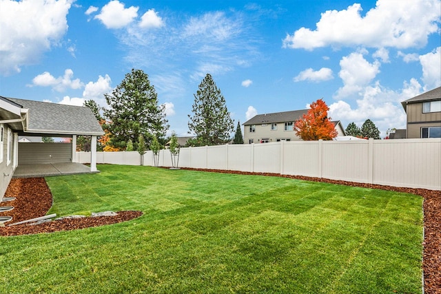 16924 E 16th Ln, Spokane Valley, WA 99037 - view of yard with a patio area