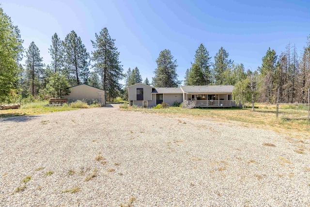 view of ranch-style house