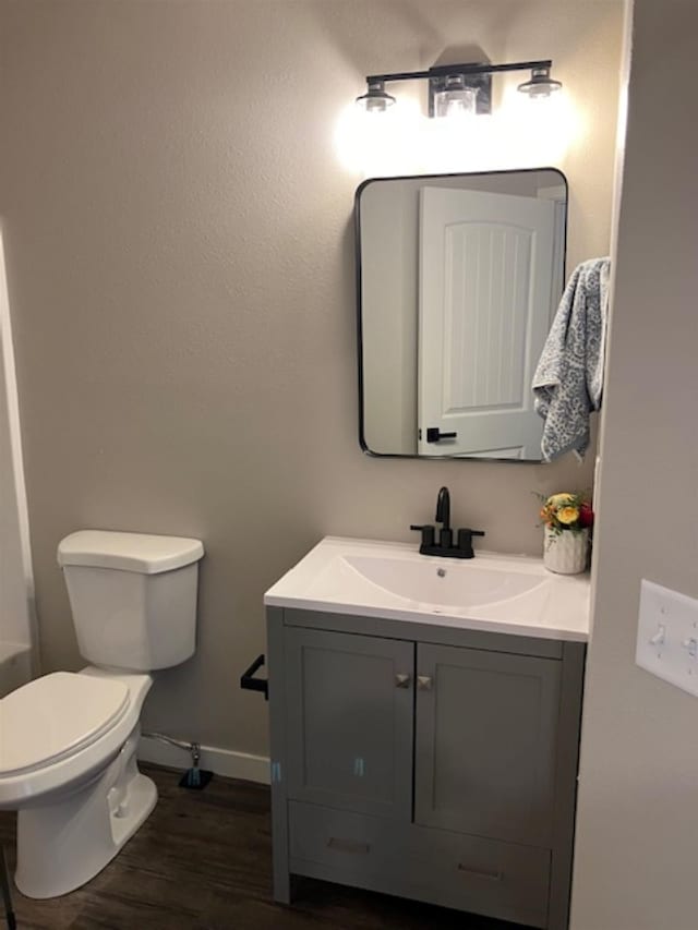 38105 N Frontage Rd, Elk, WA 99009 - bathroom with vanity and wood finished floors