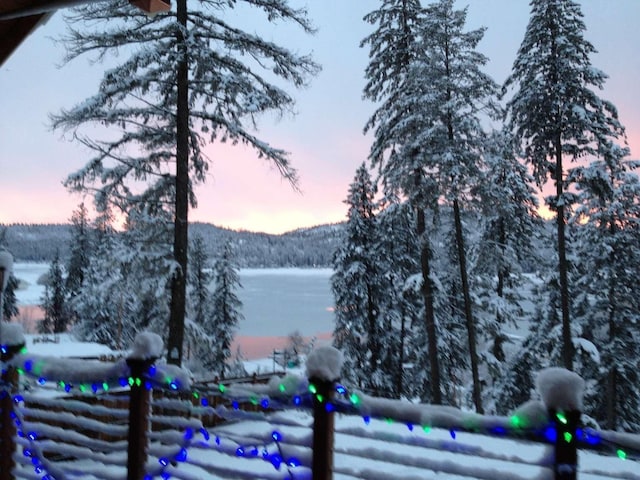 12507 N Cherokee Dr, Newman Lake, WA 99025 - water view with mountains