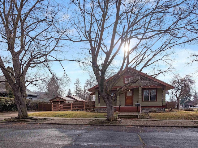 view of front of house